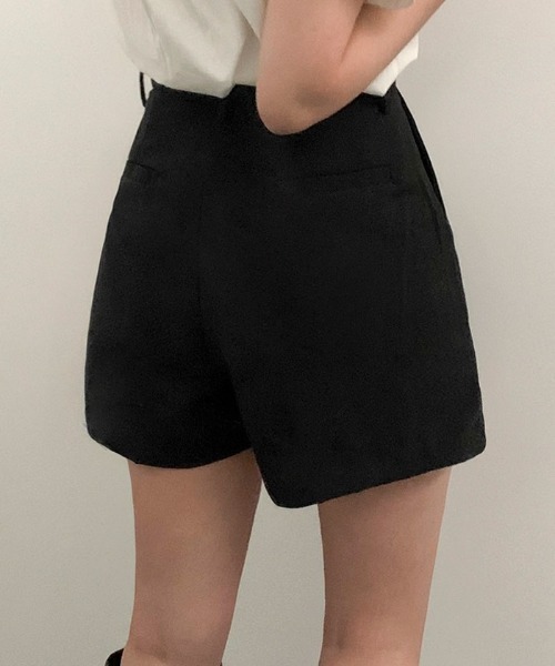 BEIDELLI（ベイデリー）の「[BELLIDE MADE] ハーフレングススラックス（スラックス・レディース・ブラック/ベージュ・SMALL/MEDIUM/LARGE）」の7枚目の写真