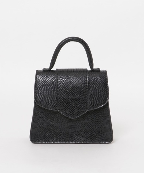 KBF（ケイビーエフ）の「ワンハンドル2WAYミニBAG（ショルダーバッグ・レディース・ブルー/ライトベージュ/ブラック・ONE）」の9枚目の写真