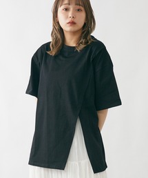 デザインスリットTシャツ