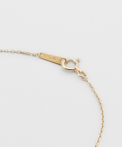 アガット agete K10 ガーネット ブレスレット agete（アガット）の「K10ガーネットブレスレット（ブレスレット