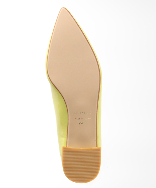 LE TALON(ルタロン)の「ポインテッドプレーンフラット(バレエシューズ・レディース・イエロー・23cm/23.5cm/24cm/24.5cm/22.5cm/22cm/25cm/25.5cm/21/21.5)」の11枚目の写真