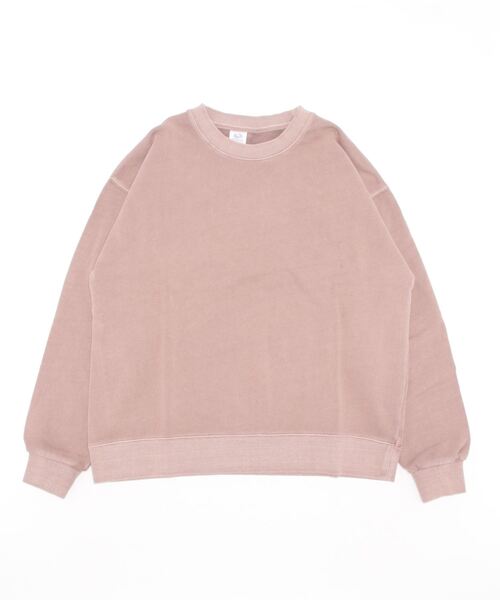 FRUIT OF THE LOOM（フルーツオブザルーム）の「ヘビーウェイトトレーナーPIGMENT（スウェット・メンズ・ネイビー/ピンク/チャコール・3L/S/M/L/XL）」の3枚目の写真