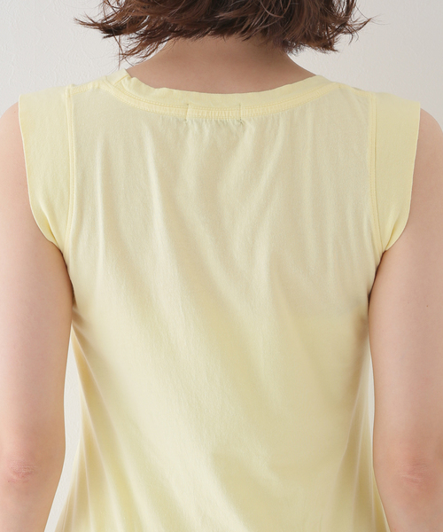 CAL.Berries(カルベリーズ)の「【CAL.Berries / カルベリーズ】COATSAL TEE:カットソー(Tシャツ/カットソー・レディース・ホワイト/イエロー/ブラック・SMALL)」の14枚目の写真