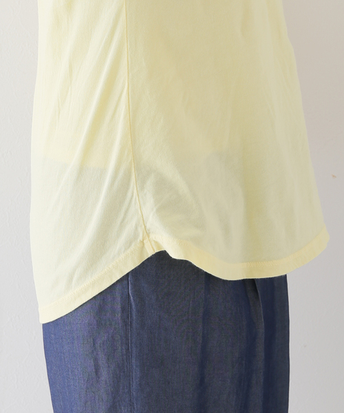 CAL.Berries(カルベリーズ)の「【CAL.Berries / カルベリーズ】COATSAL TEE:カットソー(Tシャツ/カットソー・レディース・ホワイト/イエロー/ブラック・SMALL)」の16枚目の写真