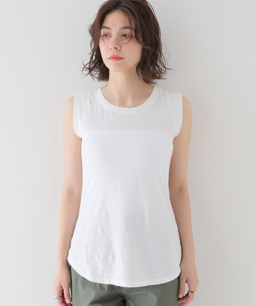 CAL.Berries(カルベリーズ)の「【CAL.Berries / カルベリーズ】COATSAL TEE:カットソー(Tシャツ/カットソー・レディース・ホワイト/イエロー/ブラック・SMALL)」の21枚目の写真