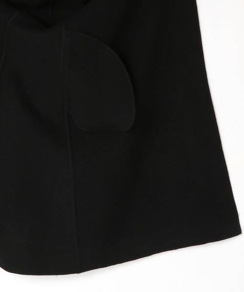 LOWRYS FARM（ローリーズファーム）の「Ｗフェイスロングコート　285238（その他アウター・キッズ・ブラック/モカ/カーキ・FREE）」の11枚目の写真