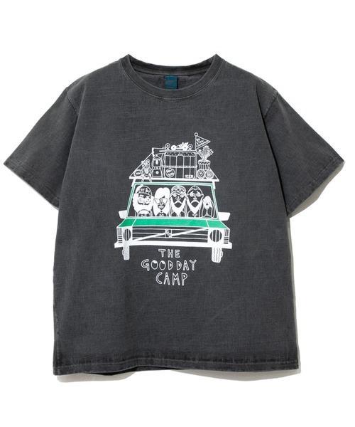 Good On(グッドオン)の「Good On/グッドオン THE GOOD DAY CAMP HEAVY S/S TEE(Tシャツ/カットソー・メンズ・ホワイト/ブラック・MEDIUM/LARGE/X-LARGE)」の1枚目の写真