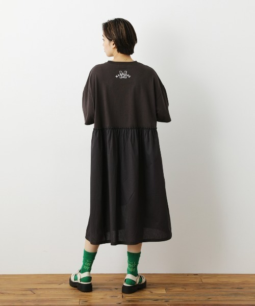 RODEO CROWNS WIDE BOWL（ロデオクラウンズワイドボウル）の「Re likeワンピース（ワンピース・レディース・ブラック/オフホワイト・FREE）」の15枚目の写真