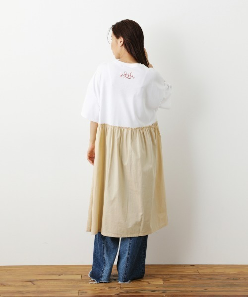 RODEO CROWNS WIDE BOWL（ロデオクラウンズワイドボウル）の「Re likeワンピース（ワンピース・レディース・ブラック/オフホワイト・FREE）」の12枚目の写真