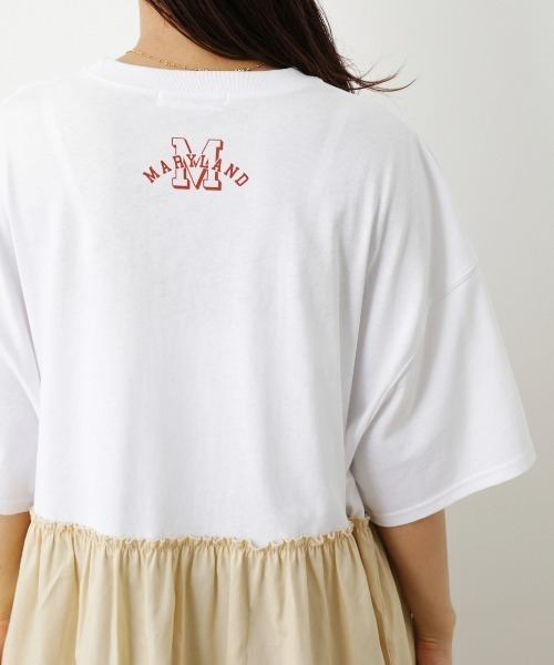 RODEO CROWNS WIDE BOWL（ロデオクラウンズワイドボウル）の「Re likeワンピース（ワンピース・レディース・ブラック/オフホワイト・FREE）」の13枚目の写真