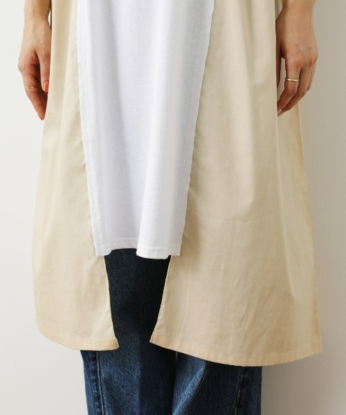 RODEO CROWNS WIDE BOWL（ロデオクラウンズワイドボウル）の「Re likeワンピース（ワンピース・レディース・ブラック/オフホワイト・FREE）」の7枚目の写真