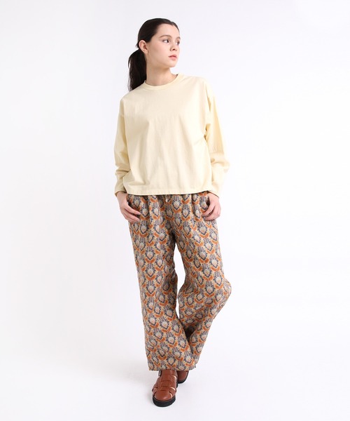 RNA-N(アールエヌエーエヌ)の「M1923 布帛コンビデザインロンT(Tシャツ/カットソー・レディース・グレー/イエロー/パープル・MEDIUM)」の20枚目の写真
