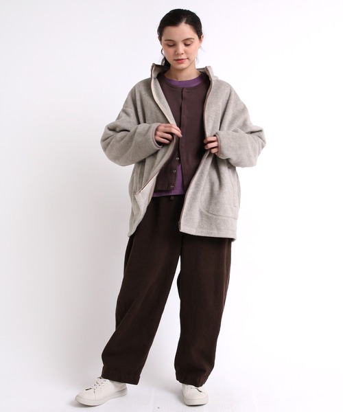 RNA-N(アールエヌエーエヌ)の「M1923 布帛コンビデザインロンT(Tシャツ/カットソー・レディース・グレー/イエロー/パープル・MEDIUM)」の11枚目の写真
