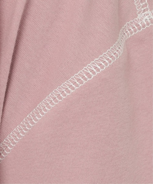 ikka（イッカ）の「配色ステッチロゴT（Tシャツ/カットソー・レディース・ライトグレー/ピンク・L/M）」の14枚目の写真
