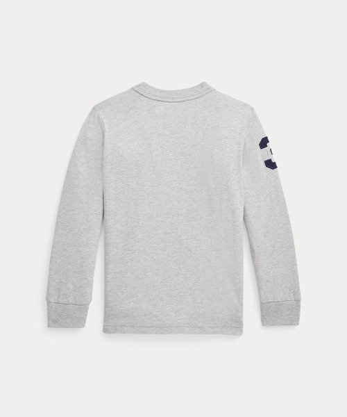 POLO RALPH LAUREN CHILDRENSWEAR(ポロ ラルフ ローレン チルドレンズウェア)の「Big Pony コットン ジャージー Tシャツ(Tシャツ/カットソー・キッズ・グレー系・4/6/7/3)」の4枚目の写真