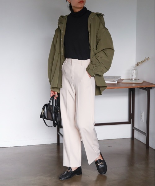 feepur（フェピュール）の「2wayマウンテンパーカー / ベスト（マウンテンパーカー・レディース・ブラック/カーキ/アイボリー・MEDIUM）」の6枚目の写真