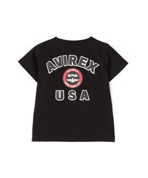 AVIREX（アヴィレックス）の「KID'S VARSITY T-SHIRT/ キッズバーシティーTシャツ（Tシャツ/カットソー）」