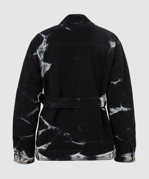 DRIES VAN NOTEN(ドリスヴァンノッテン)の「VECA 5430 W.W.JACKET BLA(デニムジャケット・レディース・ブラック・XS/S)」の2枚目の写真