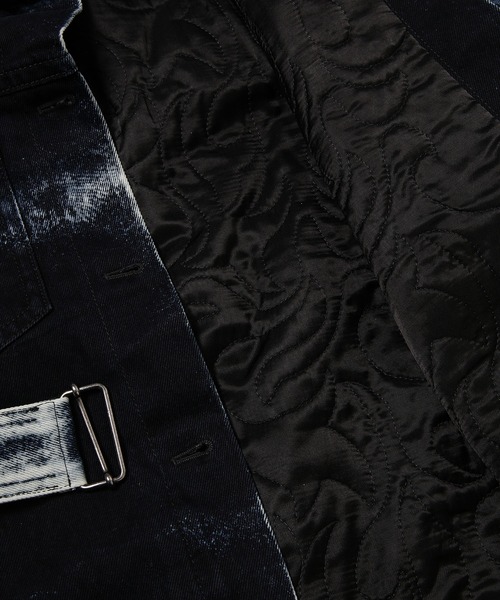 DRIES VAN NOTEN(ドリスヴァンノッテン)の「VECA 5430 W.W.JACKET BLA(デニムジャケット・レディース・ブラック・XS/S)」の3枚目の写真