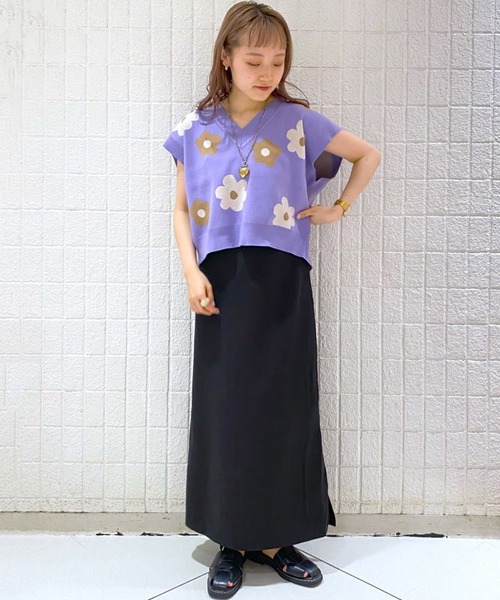w closet(ダブルクローゼット)の「【マルチウェイ】キャミワンピース(ワンピース・レディース・ブラック/パープル/ブラウン/ライトベージュ・FREE)」の9枚目の写真