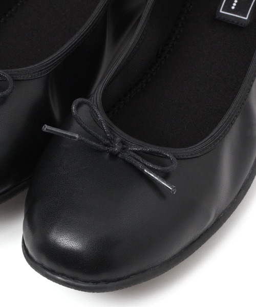 niko and...(ニコアンド)の「オリジナルバレエシューズN(バレエシューズ・レディース・ブラック/アイボリー・SMALL/MEDIUM/LARGE)」の11枚目の写真