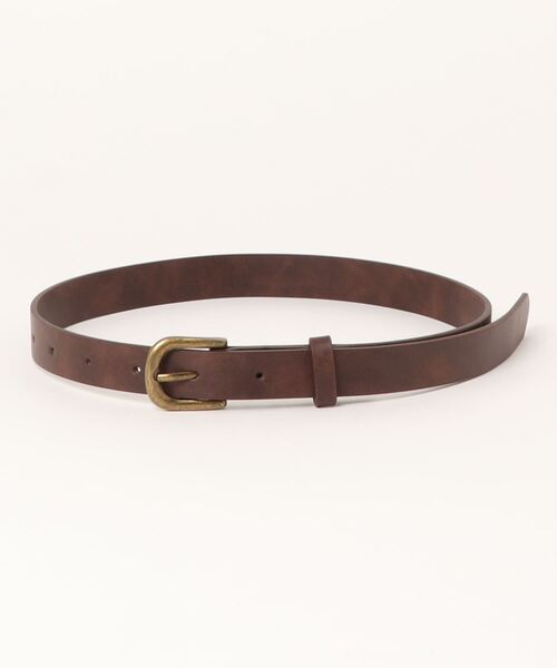 ehka sopo（エヘカソポ）の「プレーンベルト（ベルト・レディース・ブラック/キャメル/ブラウン・ﾌﾘ-）」の3枚目の写真