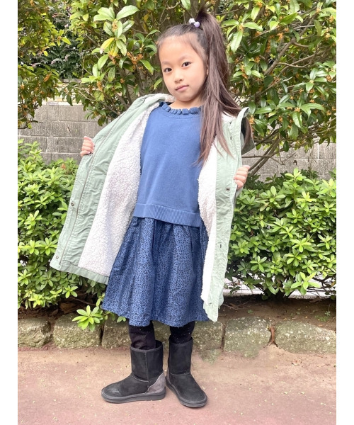 GAP（ギャップ）の「ユーティリティパーカーコート (キッズ)（モッズコート・キッズ・グリーン・XL/L/XS/XXL/S/M）」の5枚目の写真