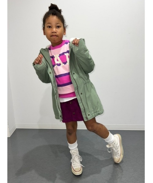 GAP（ギャップ）の「ユーティリティパーカーコート (キッズ)（モッズコート・キッズ・グリーン・XL/L/XS/XXL/S/M）」の10枚目の写真