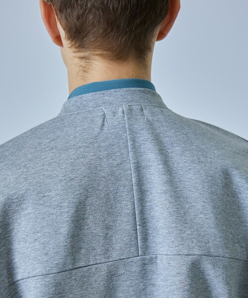 CITY TOKYO（シティトウキョウ）の「フロントオープンクルーネックスエット（スウェット・メンズ・グレー/オフホワイト・1/2/3）」の16枚目の写真