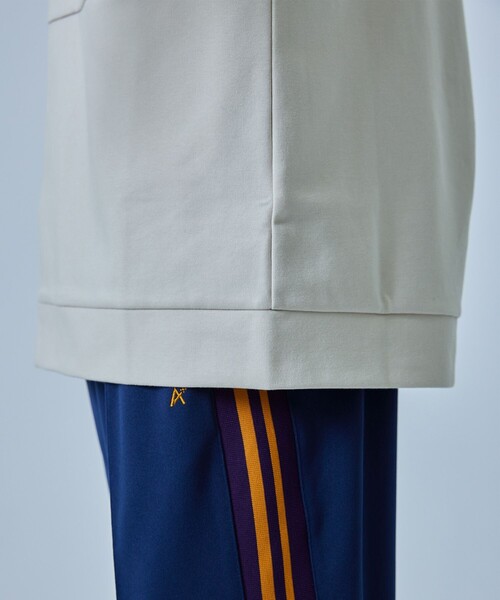 CITY TOKYO（シティトウキョウ）の「フロントオープンクルーネックスエット（スウェット・メンズ・グレー/オフホワイト・1/2/3）」の10枚目の写真