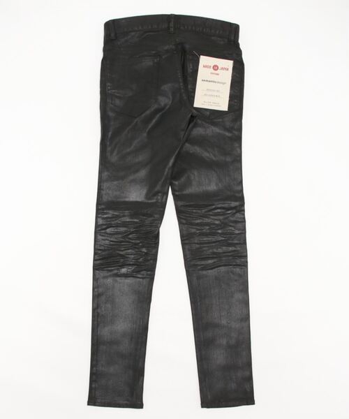 semantic design(セマンティックデザイン)の「セマンティックデザイン MADE IN JAPAN ソフトレザーコーティング スキニーデニム(デニムパンツ・メンズ・ダークウッド/ブラック・S/X-LARGE/LARGE/MEDIUM)」の3枚目の写真