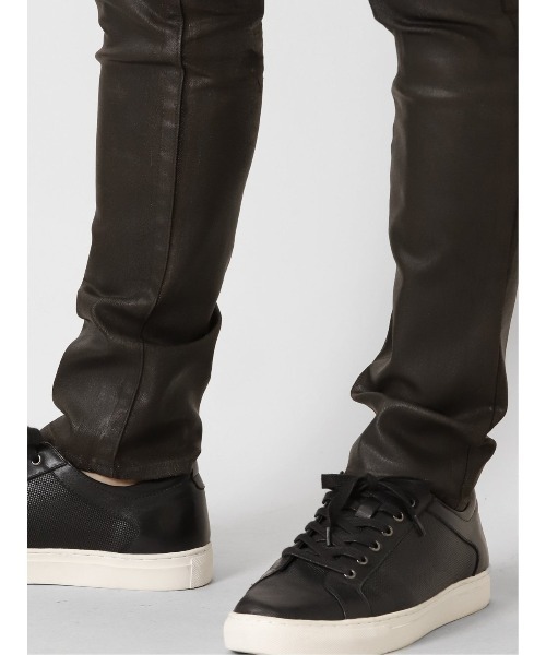 semantic design(セマンティックデザイン)の「セマンティックデザイン MADE IN JAPAN ソフトレザーコーティング スキニーデニム(デニムパンツ・メンズ・ダークウッド/ブラック・S/X-LARGE/LARGE/MEDIUM)」の10枚目の写真