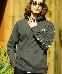BILLABONG（ビラボン）の「BILLABONG メンズ LOGO SET UP スウェットジャケット 【2022年秋冬モデル】/ビラボンプルオーバーパーカー（パーカー・メンズ）」