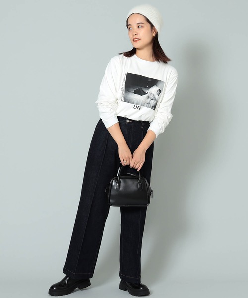 BeAMS DOT(ビームスドット)の「【WEB限定/UNISEX】BeAMS DOT / タックフレアデニム(デニムパンツ・メンズ・インディゴブルー・M-Short/S-Regular/XL-Regular/M-Regular/XL-Long/XL-Short/S-Long/S-Short/XS-Regular/L-Long/L-Short/M-Long/L-Regular/XS-Short/XS-Long)」の11枚目の写真
