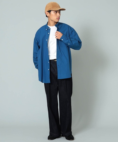 BeAMS DOT(ビームスドット)の「【WEB限定/UNISEX】BeAMS DOT / タックフレアデニム(デニムパンツ・メンズ・インディゴブルー・M-Short/S-Regular/XL-Regular/M-Regular/XL-Long/XL-Short/S-Long/S-Short/XS-Regular/L-Long/L-Short/M-Long/L-Regular/XS-Short/XS-Long)」の15枚目の写真