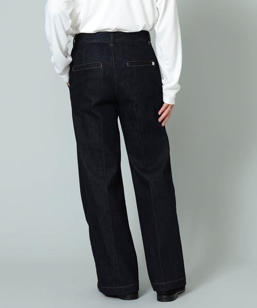 BeAMS DOT(ビームスドット)の「【WEB限定/UNISEX】BeAMS DOT / タックフレアデニム(デニムパンツ・メンズ・インディゴブルー・M-Short/S-Regular/XL-Regular/M-Regular/XL-Long/XL-Short/S-Long/S-Short/XS-Regular/L-Long/L-Short/M-Long/L-Regular/XS-Short/XS-Long)」の22枚目の写真