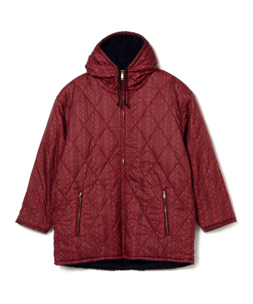 BEAMS PLUS(ビームスプラス)の「BEAMS PLUS / モナリザ リバーシブル フーデッド ブルゾン(ブルゾン・メンズ・ネイビー/レッド・SMALL/MEDIUM/LARGE/X-LARGE)」の12枚目の写真