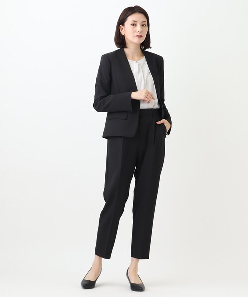 SHOO・LA・RUE（シューラルー）の「◆【入卒/消臭/耐滑】ポインテッドヒールパンプス（パンプス・レディース・ナチュラル/ブラック・25/45/35）」の11枚目の写真