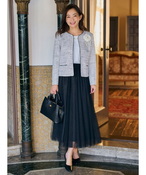 SHOO・LA・RUE（シューラルー）の「◆【入卒/消臭/耐滑】ポインテッドヒールパンプス（パンプス・レディース・ナチュラル/ブラック・25/45/35）」の17枚目の写真