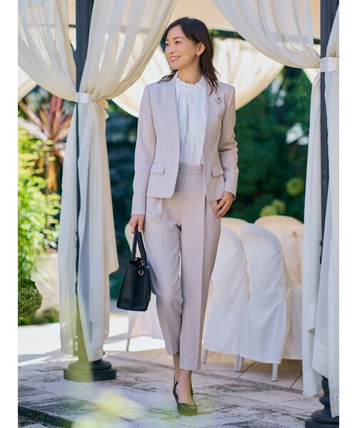 SHOO・LA・RUE（シューラルー）の「◆【入卒/消臭/耐滑】ポインテッドヒールパンプス（パンプス・レディース・ナチュラル/ブラック・25/45/35）」の18枚目の写真