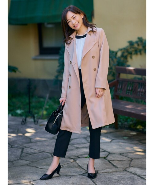 SHOO・LA・RUE（シューラルー）の「◆【入卒/消臭/耐滑】ポインテッドヒールパンプス（パンプス・レディース・ナチュラル/ブラック・25/45/35）」の19枚目の写真