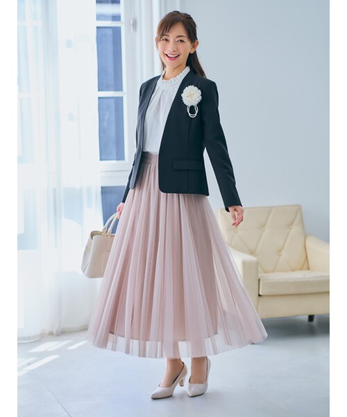 SHOO・LA・RUE（シューラルー）の「◆【入卒/消臭/耐滑】ポインテッドヒールパンプス（パンプス・レディース・ナチュラル/ブラック・25/45/35）」の22枚目の写真