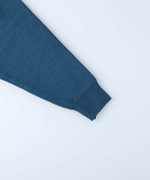 BEN DAVIS（ベンデイビス）の「【BEN DAVIS】レタードニットポロ（ニット/セーター・メンズ・ブラック/ブルー・L/XL/M）」の5枚目の写真