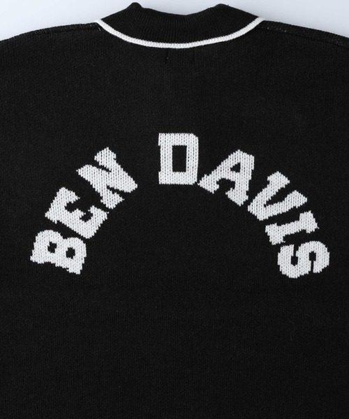BEN DAVIS（ベンデイビス）の「【BEN DAVIS】レタードニットポロ（ニット/セーター・メンズ・ブラック/ブルー・L/XL/M）」の18枚目の写真