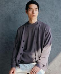 green label relaxing | シルクミックス 天竺 Vネック カーディガン(カーディガン/ボレロ)