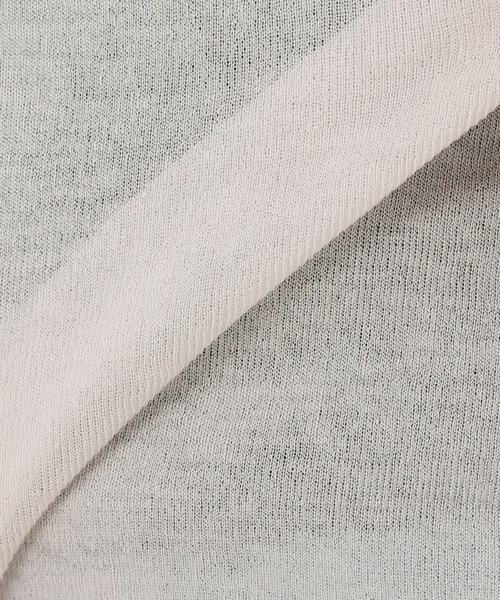 plage（プラージュ）の「Rib Sheer ロンT（Tシャツ/カットソー