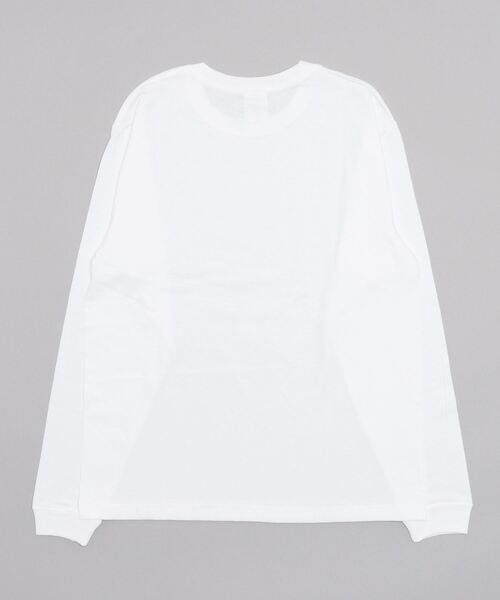 CROSS & STITCH(クロスステッチ)の「CROSS&STITCH / オープンエンド マックスウェイトロングスリーブTシャツ(リブ有り) / RL1216(Tシャツ/カットソー・メンズ・グレー/インディゴブルー/ブラック/ナチュラル/ベージュ系その他/ホワイト/ネイビー/ブラック系その他・MEDIUM/X-LARGE/LARGE/SMALL)」の9枚目の写真