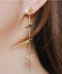 flower | フローイングパピヨンイヤリング(イヤリング)