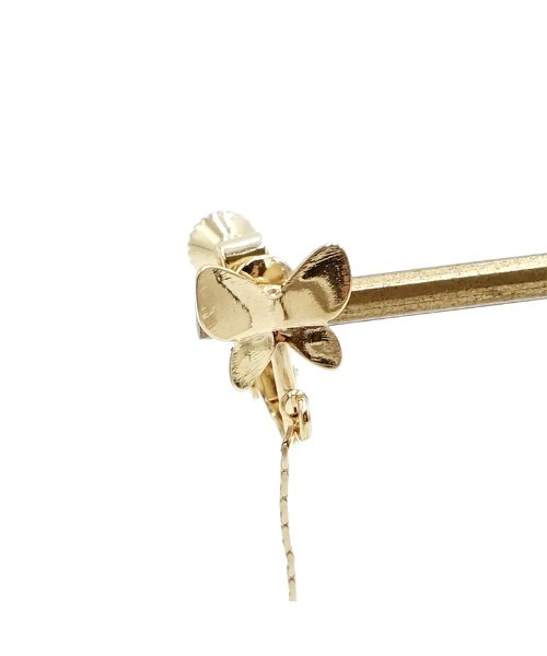 flower（フラワー）の「フローイングパピヨンイヤリング（イヤリング・レディース・ゴールド・FREE）」の10枚目の写真