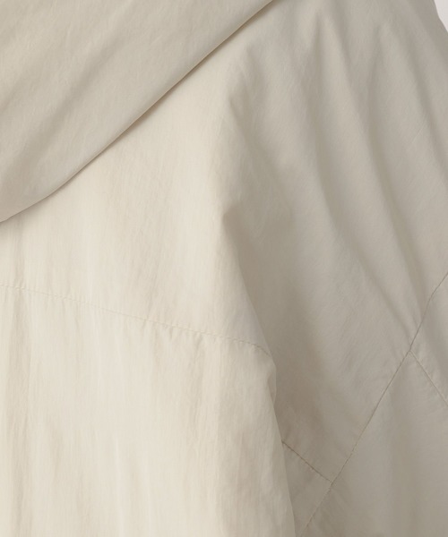 LOWRYS FARM（ローリーズファーム）の「ナカワタフードミドルコート　123030（ダウンジャケット/コート・レディース・ブラック/カーキ/アイボリー・FREE）」の11枚目の写真